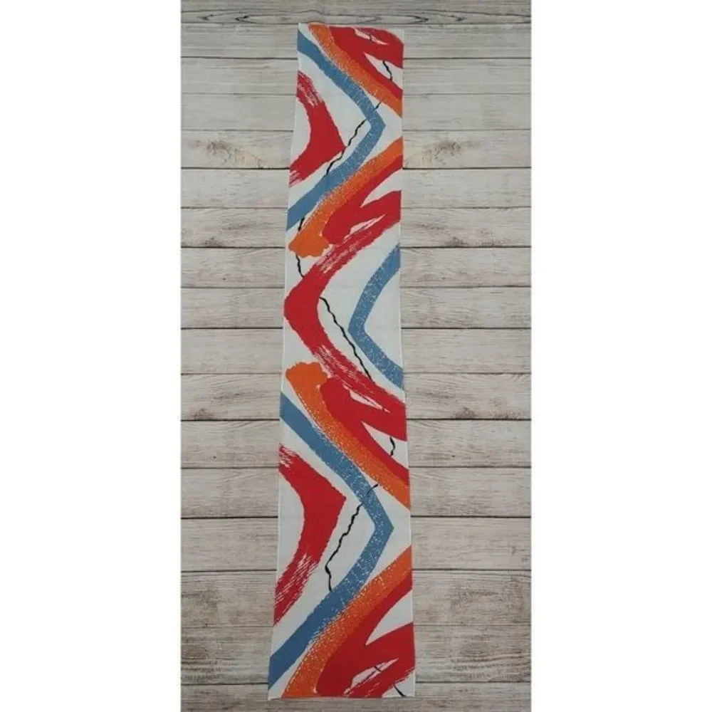 Vintage Avon Color‎ Splash Rectangle Scarf